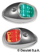 Evoled navigation lights polished SS body L + R