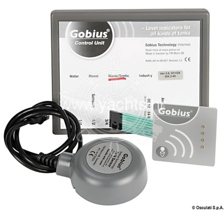 Gobius 1, level switch for water and fuel tanks.