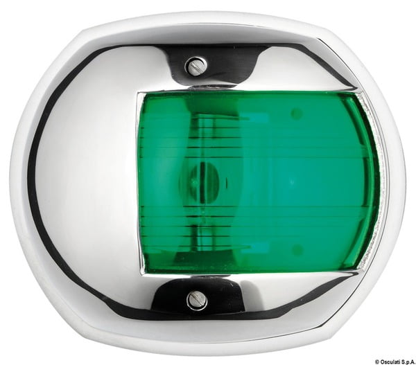 Maxi 20 AISI 316 112.5° green 12V navigation light