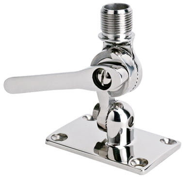 Four way stainless steel ratchet mount HTC:7326.19.00.10 PF AC NBASE012